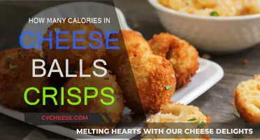 Cheese Balls Crisps: Calories and Nutrition Facts