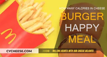 Calorie Count of a Cheeseburger Happy Meal