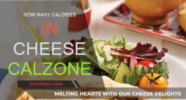 Cheese Calzone: Calories and Nutritional Facts