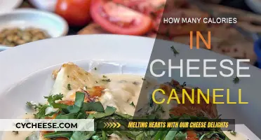 Cheese Cannelloni: Calorie Count and Nutrition Facts