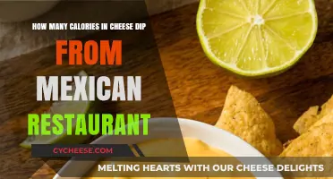 Cheese Dip Calories: Mexican Restaurant Style