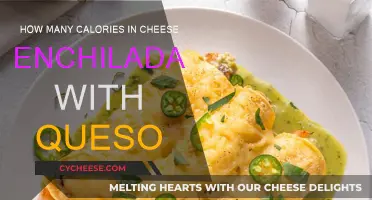 Cheese Enchiladas: Calories and Queso Factor