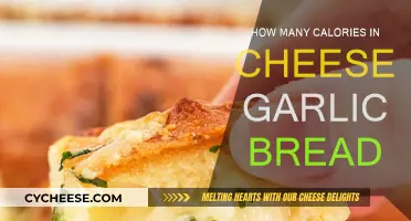 Cheese Garlic Bread: Calories and Nutrition Facts