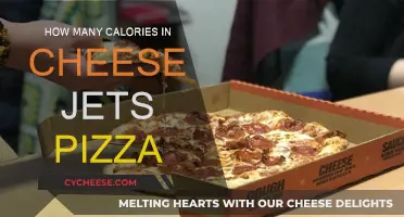 Cheese Jets Pizza: Calorie Count and Nutrition Facts