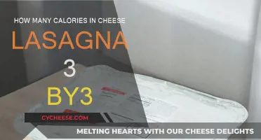 Cheese Lasagna: Calories in Every Bite