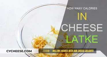 Cheese Latke: Calorie Count and Nutrition Facts