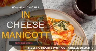 Cheese Manicotti: Calorie Count and Nutrition Facts
