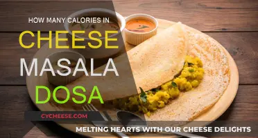 Cheese Masala Dosa: Calories and Nutrition Facts