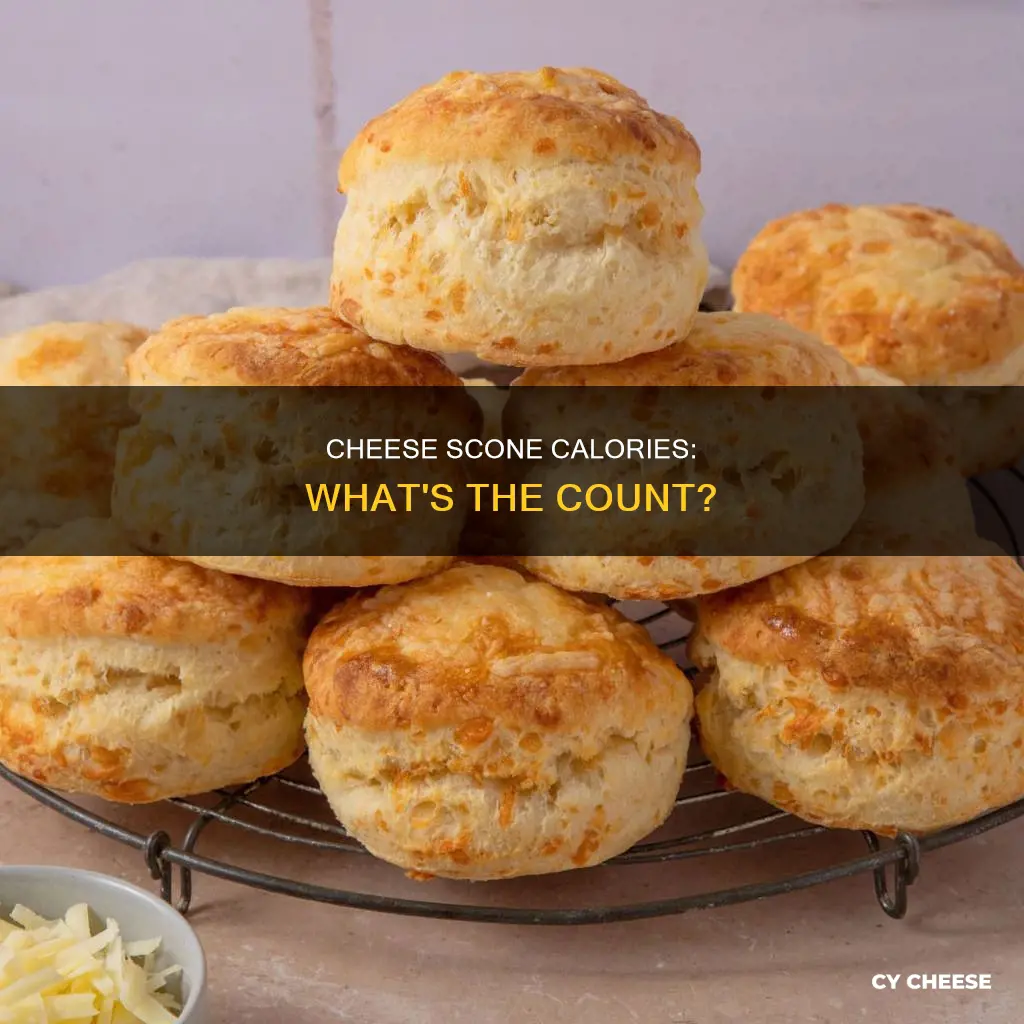 how many calories in cheese scones