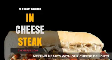 Cheese Steaks: Calorie-Dense Deliciousness