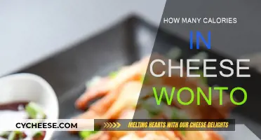 Cheese Wontons: Calorie Count and Nutrition Facts