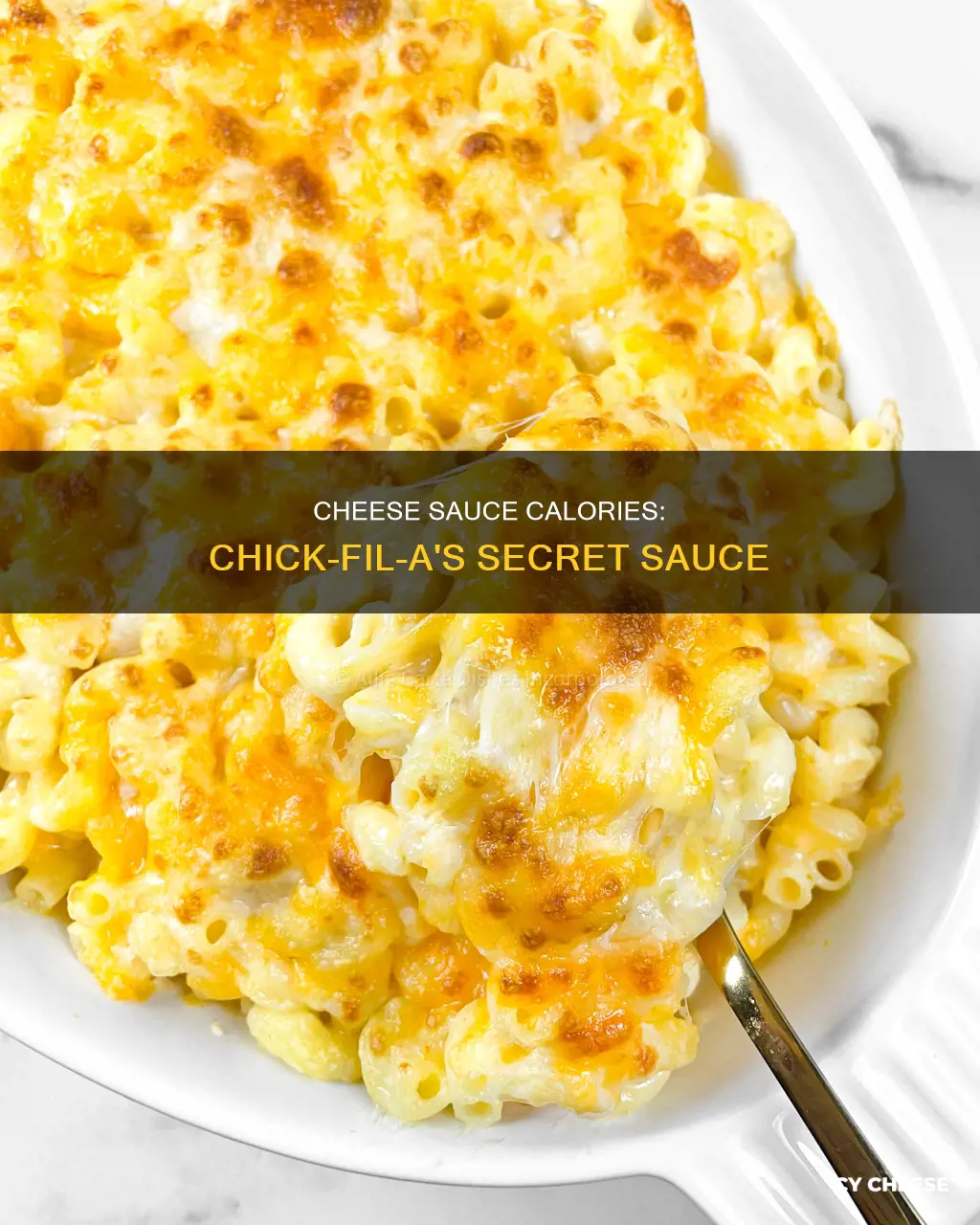 how many calories in chick fil a cheese sauce