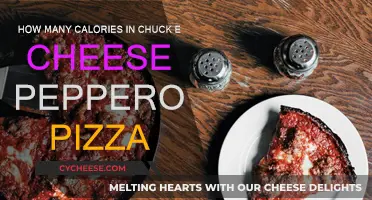 Calories in Chuck E. Cheese's Pepperoni Pizza: A Nutritional Breakdown