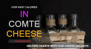 Comte Cheese: Calorie Count and Nutrition Facts