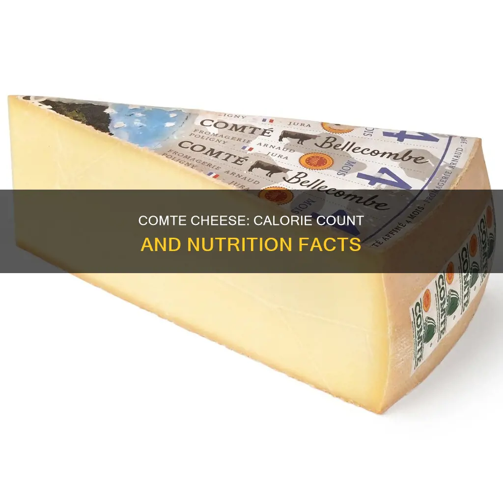 how many calories in comte cheese