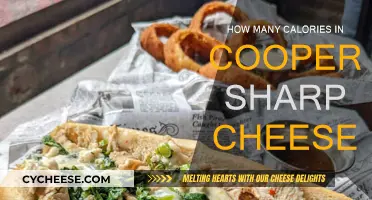 Cooper Sharp Cheese: Calories and Nutrition Facts
