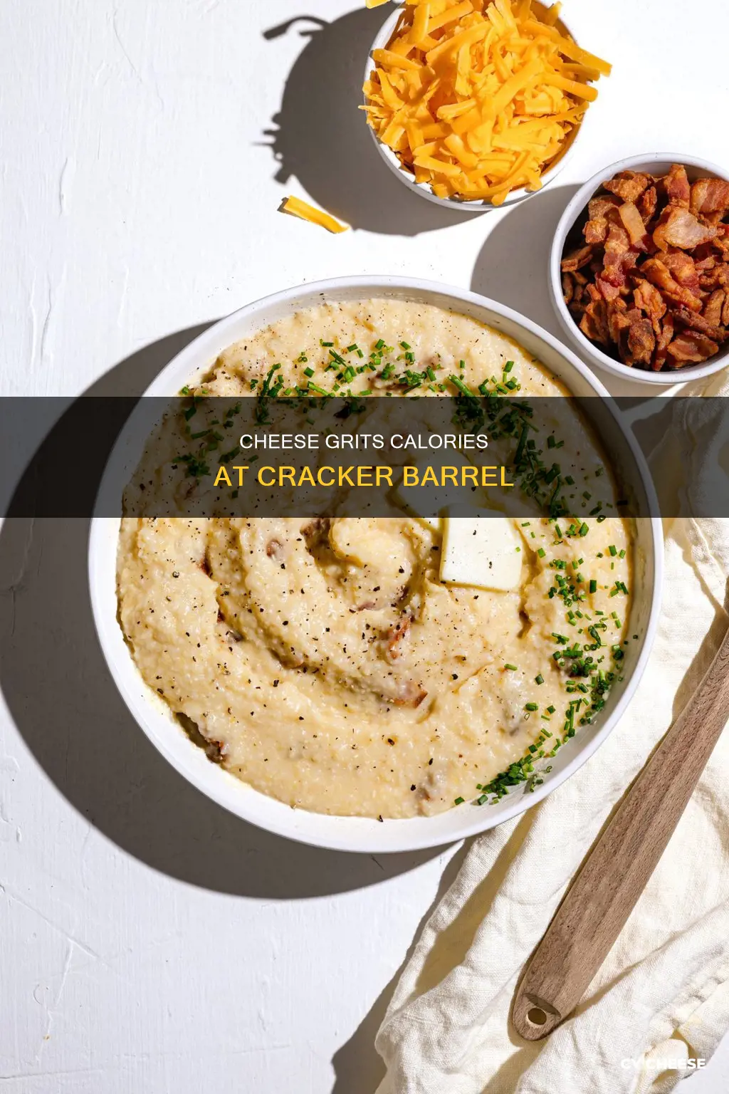 how many calories in cracker barrel cheese grits