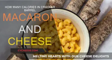 Delicious Mac & Cheese: Calories in Cracker Barrel's Signature Dish