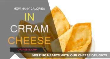 Calories in Cream Cheese: What's the Count?