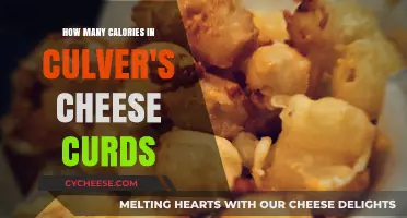 Cheese Curds: Culver's Calorie Conundrum