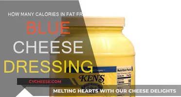 Fat-Free Blue Cheese Dressing: Calories and Nutrition Facts
