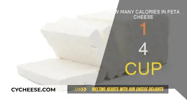 Feta Cheese Calories: 1/4 Cup Explained