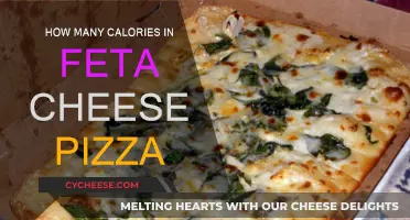 Feta Cheese Pizza: Calories and Nutrition Facts