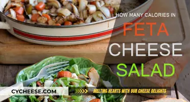 Feta Cheese Salad: Calories and Nutrition Facts