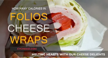 Folios Cheese Wraps: Calorie Count and Nutrition Facts