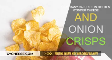 Cheese and Onion Crisps: Calories and Nutrition Facts