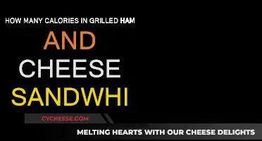 Calorie Count of a Grilled Ham and Cheese Sandwich