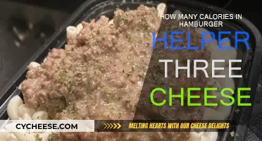 Cheesy Calories in Hamburger Helper