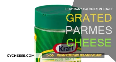Parmesan Cheese Calories: Kraft Grated Nutrition Facts