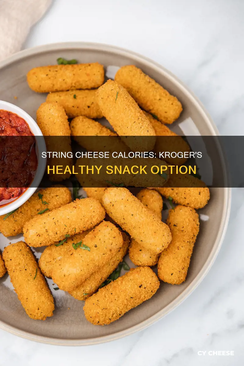 how many calories in kroger string cheese