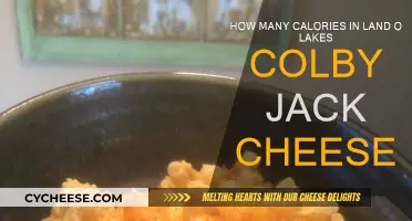 Land O Lakes Colby-Jack Cheese: Calories and Nutrition
