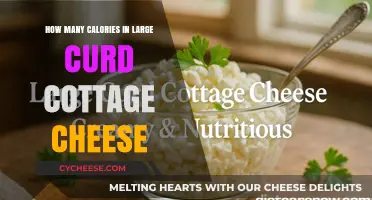 Large Curd Cottage Cheese Calories: Nutritional Breakdown and Facts