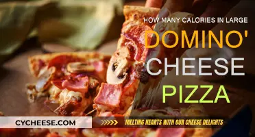 Cheese Pizza Calories: Domino's Large Pizza