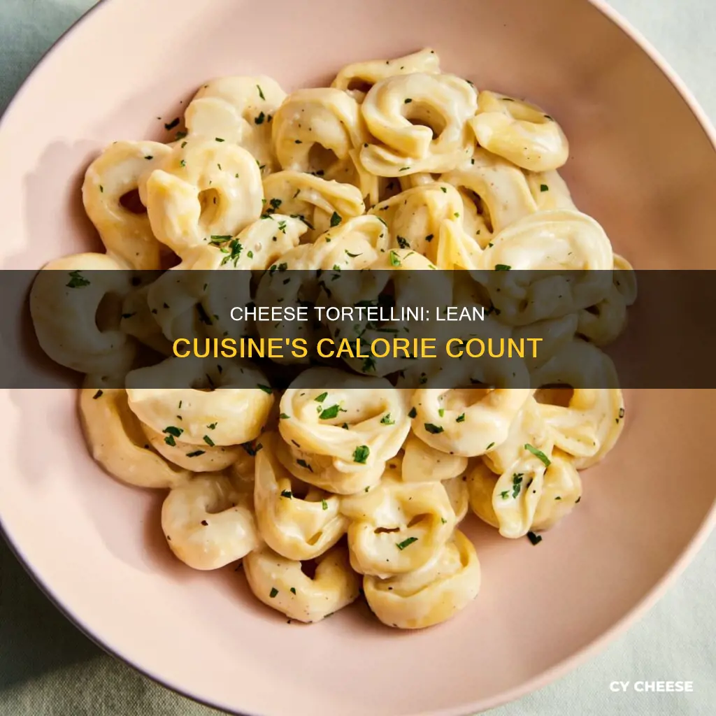 how many calories in lean cuisine cheese tortellini