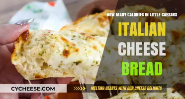 Little Caesars Italian Cheese Bread: Calorie Breakdown