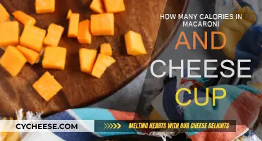 Mac and Cheese Cup: Calorie-Rich Comfort