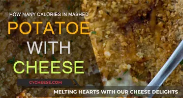 Cheesy Mashed Potatoes: Calories and Nutrition Facts