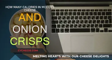 Cheese & Onion Crisps: Calorie Count of McCoy's