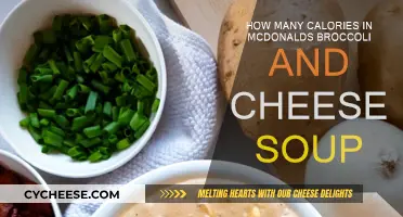 McDonald's Broccoli and Cheese Soup: Calories and Nutrition