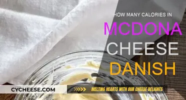 McDonald's Cheese Danish: Calorie Count and Nutrition Facts