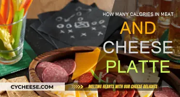 Meat and Cheese Platter: Calories Unveiled