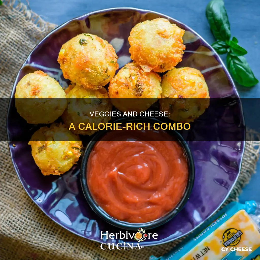 how many calories in mixed veggies and cheese sauce