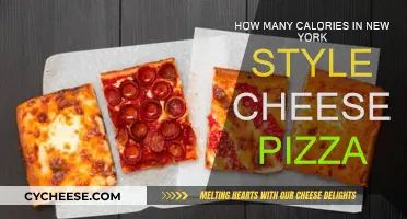 Cheese Pizza Calories: New York Style