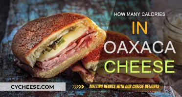 Oaxaca Cheese: Calorie Count and Nutrition Facts