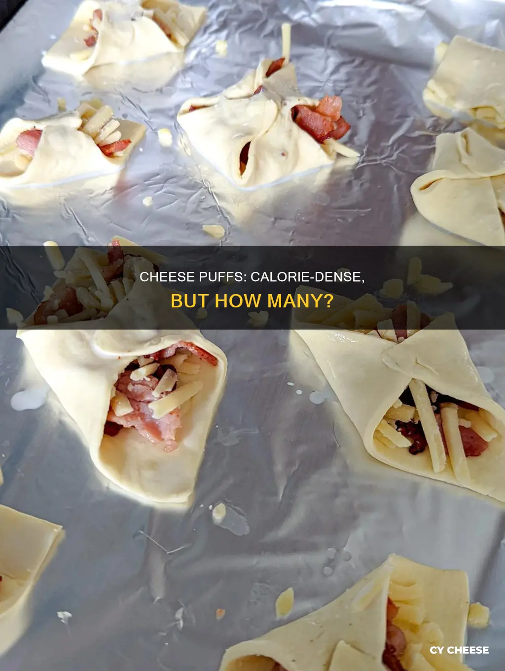 how many calories in one cheese puff