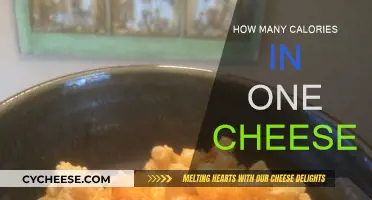 Cheese Calories: A Quick Guide